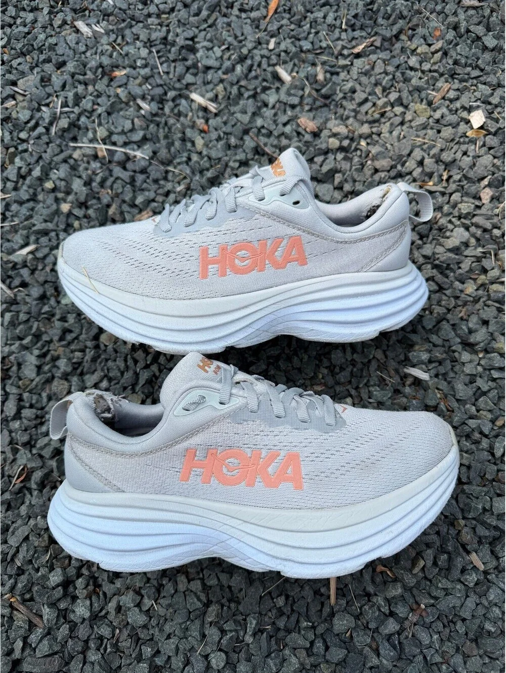 HOKA Bondi 8 Harbor Mist Size 5.5W 4M